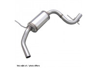 InoxCar center muffler suitable for Nissan Juke 1.6 Turbo 4WD (190hp) 2011-