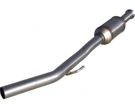 InoxCar center muffler suitable for Renault Twingo II RS Sport 1.6 16v (133hp) 2008-