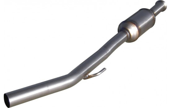 InoxCar center muffler suitable for Renault Twingo II RS Sport 1.6 16v (133hp) 2008-