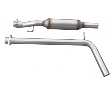 InoxCar center muffler suitable for Seat Ibiza 6J SC Boccanegra (180hp) 2010-