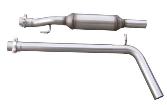 InoxCar center muffler suitable for Seat Ibiza 6J SC Boccanegra (180hp) 2010-
