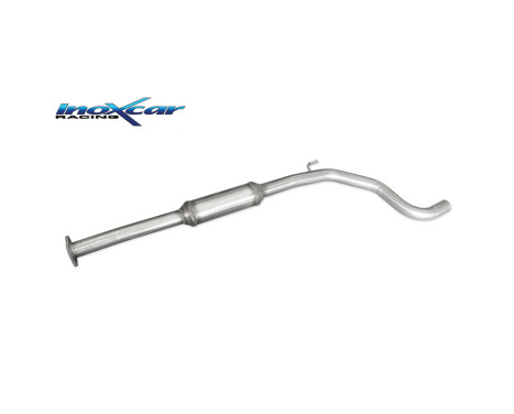 InoxCar center muffler suitable for + Sports exhaust suitable for Ã˜55 Fiat Punto EVO 1.4T MultiAir 16