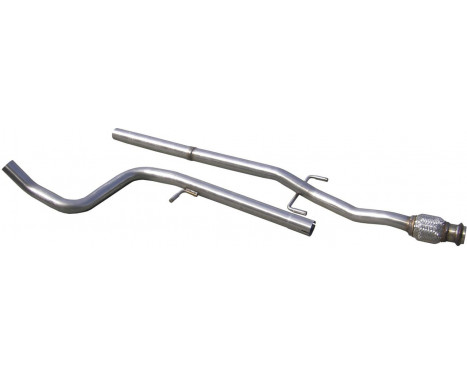 InoxCar center pipe suitable for Citroën DS3 1.6i 16v Turbo (155hp) 2010-