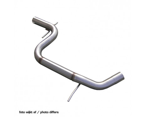 InoxCar center pipe suitable for Volkswagen Scirocco 1.4 TSi (160 hp) 2008-