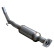 InoxCar center silencer suitable for Renault Clio RS (Phase 2) 2002-, Thumbnail 2