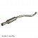 InoxCar center silencer suitable for Renault Clio RS (Phase 3) 2004-
