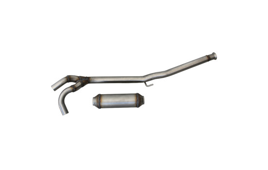 InoxCar center silencer suitable for Renault Clio RS (Phase 3) 2004-, Image 2