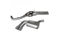 InoxCar exhaust + center silencer suitable for Audi RS3 2.5TFSI Quattro (340PK) 2011-