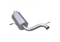 InoxCar exhaust suitable for 'Central' Renault Megane III RS 2.0T (250hp) 2010- (Ø70mm)