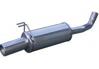 InoxCar exhaust suitable for Alfa Romeo 145 1.8 TS (140hp) 1996- 80mm