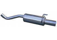 InoxCar exhaust suitable for Alfa Romeo 145 1.9 TD (90hp) 1994-2000 80mm
