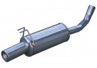 InoxCar exhaust suitable for Alfa Romeo 145 2.0 TS (150hp) 1996- 80mm