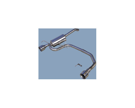 InoxCar exhaust suitable for Alfa Romeo 147 1.6 TS (120hp) 2001- Left/Right 102mm, Image 2