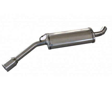 InoxCar exhaust suitable for Alfa Romeo Giulietta 1.4T Multiair (170hp) 2010- 80mm Round