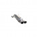 InoxCar exhaust suitable for Alfa Romeo Mito 1.4 TB (120hp) 2009- 2x80mm Racing (Ø50mm)