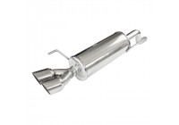 InoxCar exhaust suitable for Alfa Romeo Mito 1.4i 78hp 2013- Ø 42 2x80mm Racing