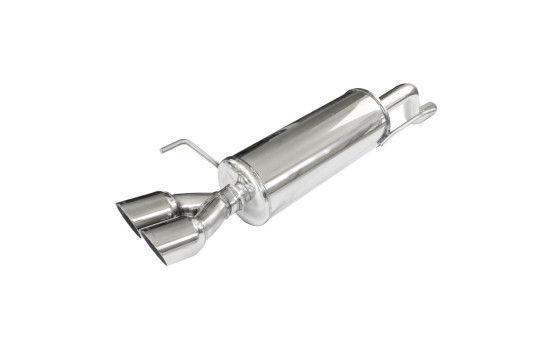 InoxCar exhaust suitable for Alfa Romeo Mito 1.4i 78hp 2013- Ø 42 2x80mm Racing