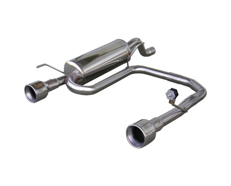 InoxCar exhaust suitable for Alfa Romeo Mito 1.4JTS (155hp) 8/2008- Left/Right 102mm, Image 2
