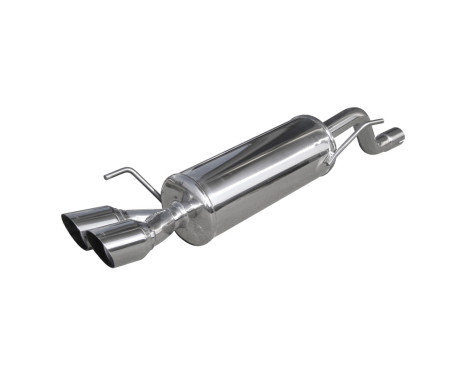InoxCar exhaust suitable for Alfa Romeo Mito 1.4TB MultiAir (135hp) 2010- 2x80mm Racing, Image 2