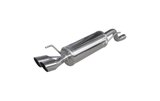 InoxCar exhaust suitable for Alfa Romeo Mito 1.4TB MultiAir (135hp) 2010- 2x80mm Racing, Image 2