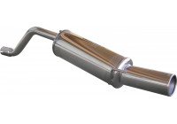 InoxCar exhaust suitable for Alfa Romeo Mito 1.4TB QV (170hp) 2009- Ø55mm 102mm