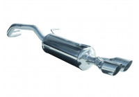 InoxCar exhaust suitable for Audi A1 1.4TFSi Sport (185hp) 2011- Ø55mm 2x80mm Racing