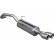 InoxCar exhaust suitable for Audi A1 1.4TFSi Sport (185hp) 2011- Ø55mm 2x80mm