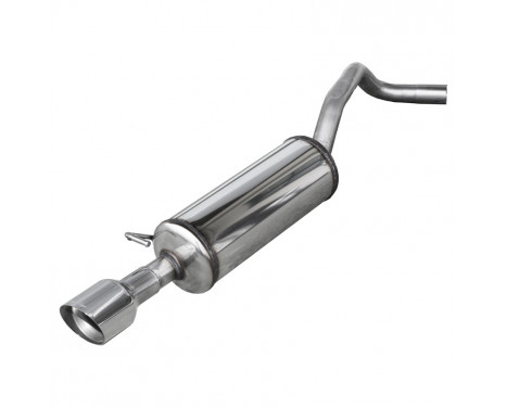 InoxCar exhaust suitable for Audi A1 (8X) 1.6 TDI 90hp 1x102mm Racing