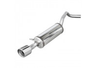 InoxCar exhaust suitable for Audi A1 (8X) 1.6 TDI 90hp 1x90mm X-Race
