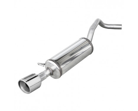 InoxCar exhaust suitable for Audi A1 (8X) 1.6 TDI 90hp 1x90mm X-Race