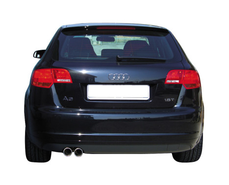 InoxCar exhaust suitable for Audi A3 8P 1.8TFSi (160hp) 5/2005- 2x80mm, Image 2