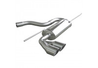 InoxCar exhaust suitable for Audi A3 8P Sportback 2.0TDi (140hp) 2004-2008 2x80mm Racing