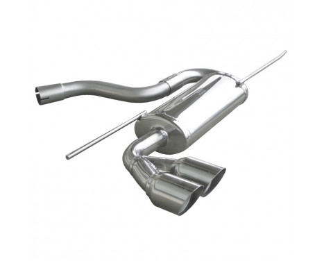 InoxCar exhaust suitable for Audi A3 8P Sportback 2.0TDi (140hp) 2004-2008 2x80mm Racing