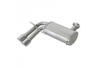 InoxCar exhaust suitable for Audi A3 8P Sportback 2.0TDi (140hp) 2004-2008 2x80mm X-Race