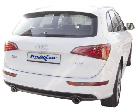 InoxCar exhaust suitable for Audi Q5 2.0 TFSi Quattro (180hp) 2010- 100mm X-Race