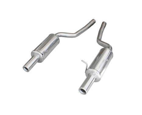 InoxCar exhaust suitable for Audi RS6 4.2i V8 2002- Left/Right 80mm, Image 2
