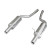 InoxCar exhaust suitable for Audi RS6 4.2i V8 2002- Left/Right 80mm, Thumbnail 2
