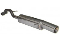 InoxCar exhaust suitable for Audi TT 8N 2WD 1999- 102mm