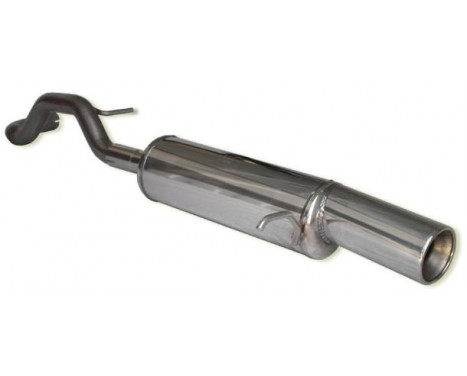 InoxCar exhaust suitable for Audi TT 8N 2WD 1999- 102mm