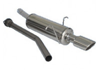 InoxCar exhaust suitable for BMW 3-Series E36 316 1992-1998 120x80mm