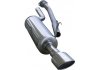 InoxCar exhaust suitable for BMW 3-Series E36 318 iS 1992- 120x80mm