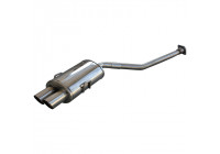 InoxCar exhaust suitable for BMW 3-Series E36 320i 1992- 2x80mm Racing