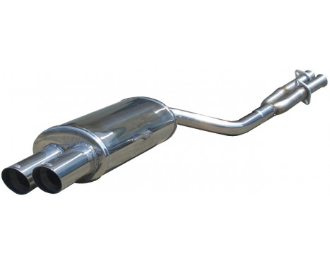 InoxCar exhaust suitable for BMW 3-Series E36 325i/328i 1992- 1992- 2x80mm Racing