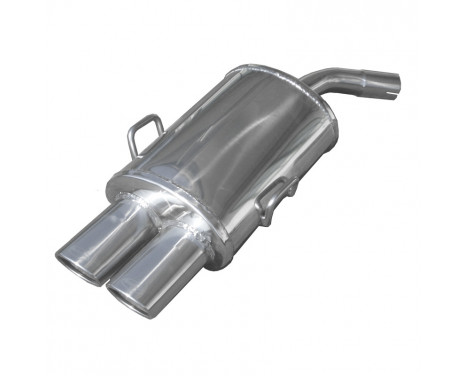 InoxCar exhaust suitable for BMW 3-Series E36 325i/328i 1992- 1992- 2x90x70mm