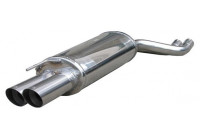 InoxCar exhaust suitable for BMW 3-Series E46 330D 2000- 2x80mm Racing