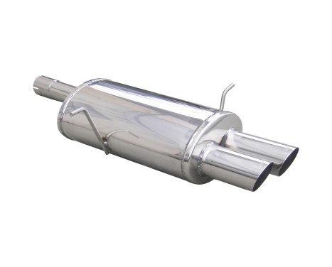 InoxCar exhaust suitable for BMW 3-Series E46 330i/Ci/Xi 2000- 2x80mm Racing, Image 2