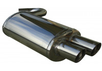 InoxCar exhaust suitable for BMW 3-Series E90 320D 2005- 2x76 Racing