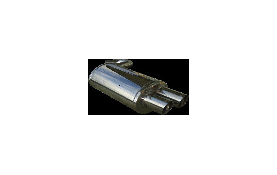 InoxCar exhaust suitable for BMW 3-Series E90 320D 2005- 2x76 Racing, Image 2