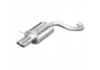 InoxCar exhaust suitable for BMW 3-Series E91 320D Touring (177hp) 2005- 120x80mm
