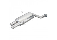 InoxCar exhaust suitable for BMW E46 323i-Ci-Xi 170hp / 328 Ci 193hp 1998-2000 Ø 65 2x76mm